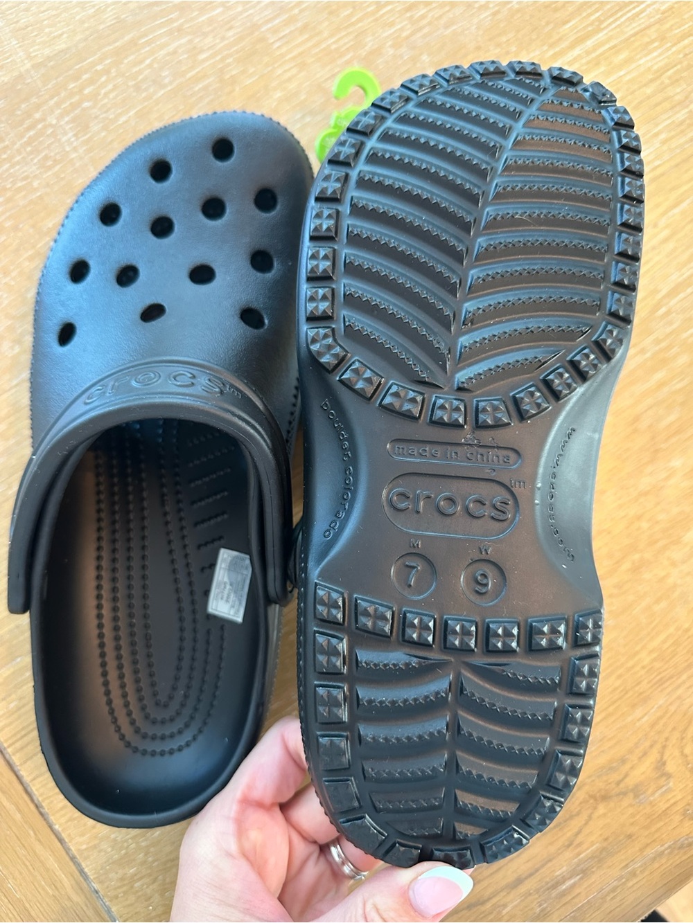 CROCS Classic Clog in Black - Picture 4 of 4